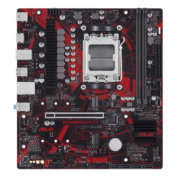Asus Ex-B650M-V7 2xDDR5 VGA+HDMI 2xM.2 AM5 Anakart - Görsel 2