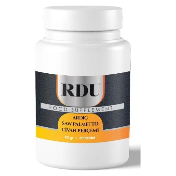 Rdu Saw Palmetto Complex Ardıç Civanperçemi Peryavşan Bitkisel Gıda Takviyesi 60 Tablet - Görsel 4