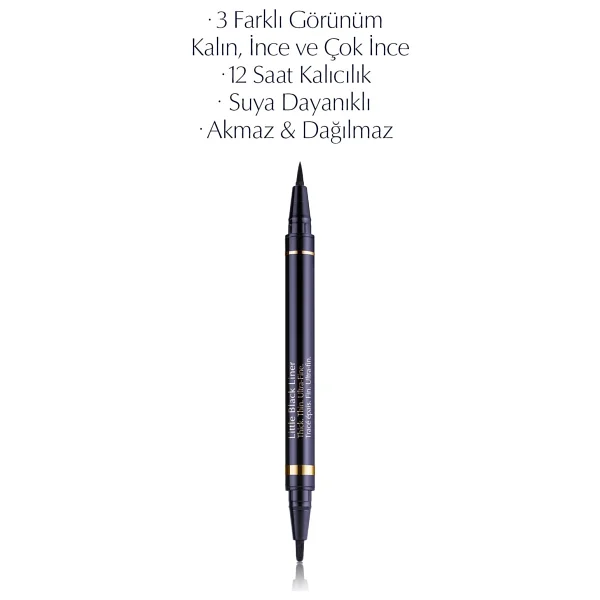 Estee Lauder Little Black Liner 01 Onyx Eyeliner - Görsel 6