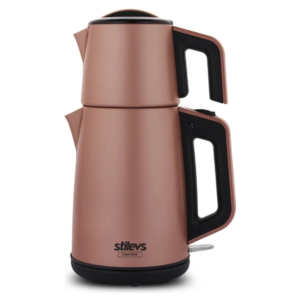 Stilevs Çays Inox Rose 1650 W Çelik Çay Makinesi - Görsel 7