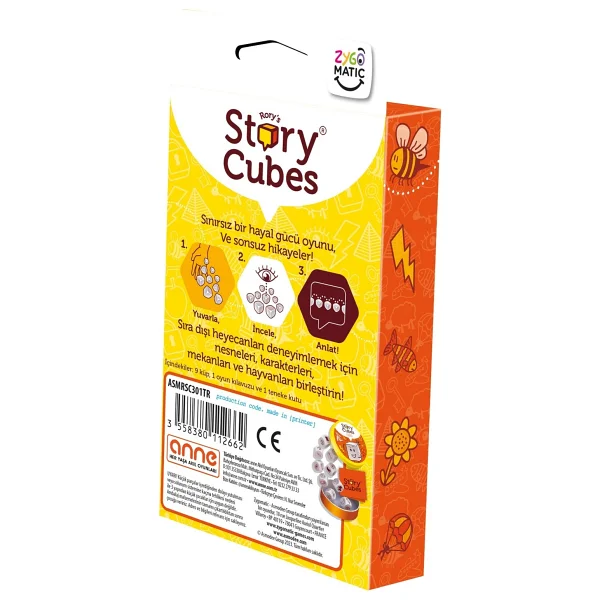 Asmodee Rory'nin Hikaye Küpleri - Klasik ECO (Rory's Story Cubes - Classic ECO) - Görsel 3