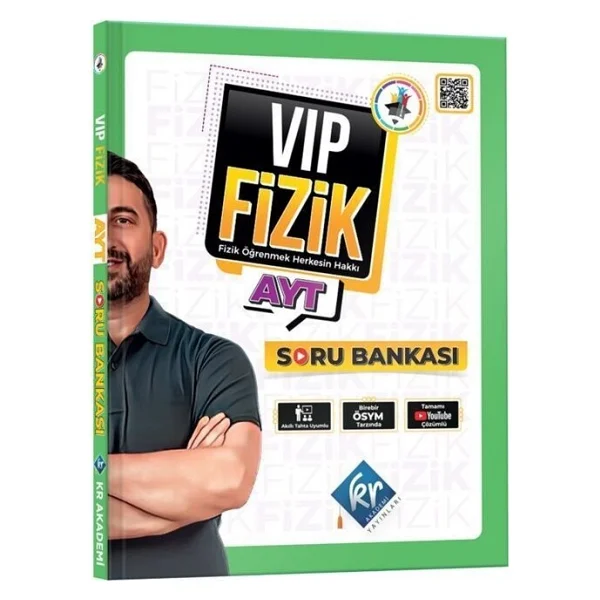 KR Akademi Yayınları AYT VIP Fizik Soru Bankası - Görsel 5