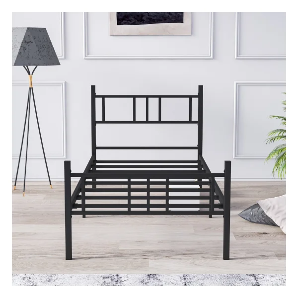Mobpazar Akın 100x200 cm Ferforje Metal Tek Kişilik Karyola - Görsel 3