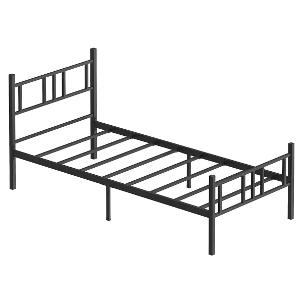 Mobpazar Akın 100x200 cm Ferforje Metal Tek Kişilik Karyola - Görsel 4