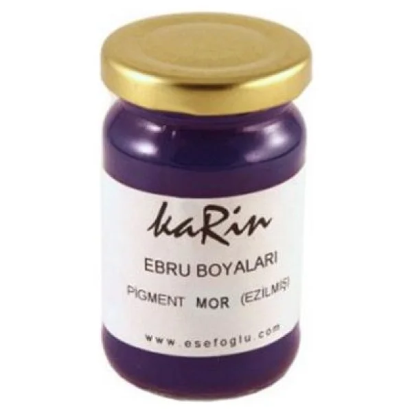 Karin Ebru Boyası 105Ml - Mürdüm 302 - Görsel 2