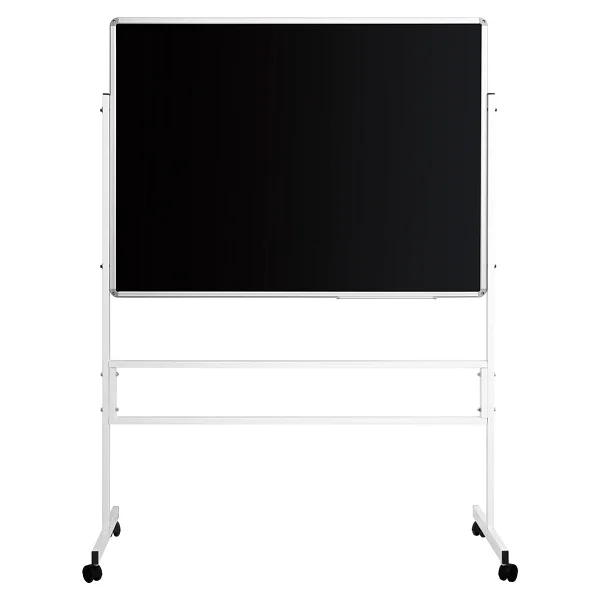 Penguen 90 cm x 120 cm Mobil Ayaklı Tek Yüzlü Kara Tahta (Brifing Tahtası, Tebeşir Tahtası) - Görsel 2