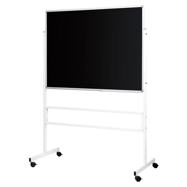 Penguen 90 cm x 120 cm Mobil Ayaklı Tek Yüzlü Kara Tahta (Brifing Tahtası, Tebeşir Tahtası) - Görsel 3