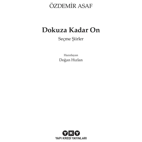 Dokuza Kadar On - Özdemir Asaf - Görsel 9