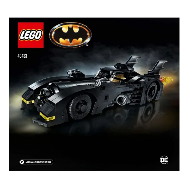 40433 LEGO 1989 Batmobile - Limited Edition Sıfır Kapalı Kutu - Görsel 2