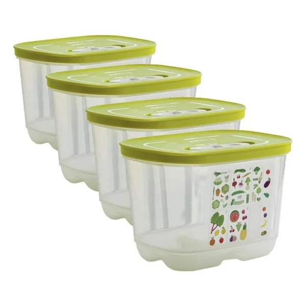 Tupperware Sera 1.8 lt 4'lü Dikey Saklama Kabı - Görsel 2