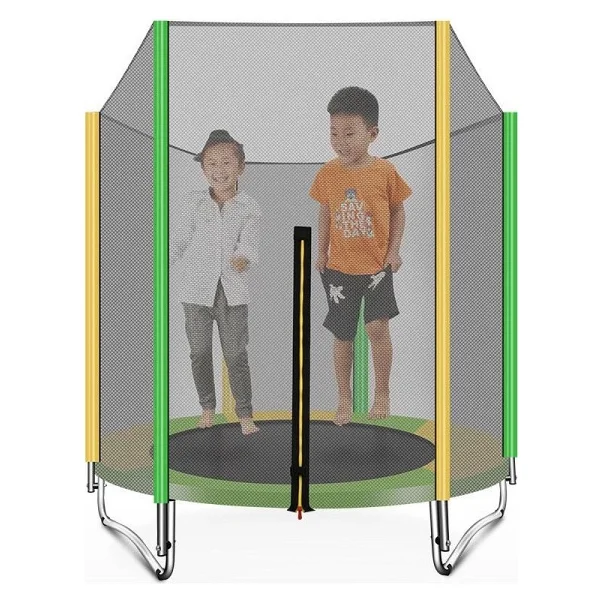 Leyaton LYT-198 140 cm Fileli Katlanabilir Çocuk Trambolini - Görsel 4