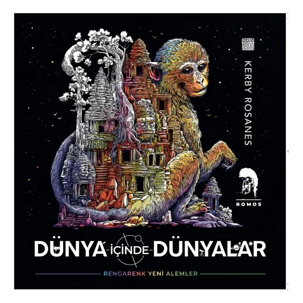 Dünya İçinde Dünyalar - Mandala Çizim Defteri - Kolektif - Görsel 3