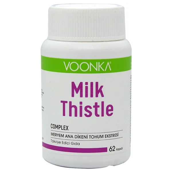 Voonka Milk Thistle 62 Kapsül - Görsel 3