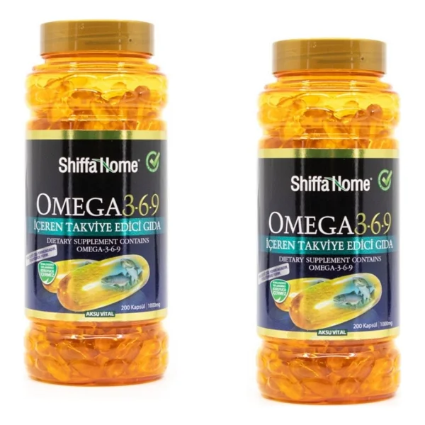 Shiffa Home Omega 3-6-9 1000 mg 200 Kapsül 2'li - Görsel 4