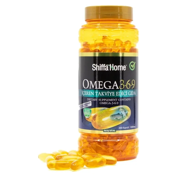 Shiffa Home Omega 3-6-9 1000 mg 200 Kapsül 2'li - Görsel 2