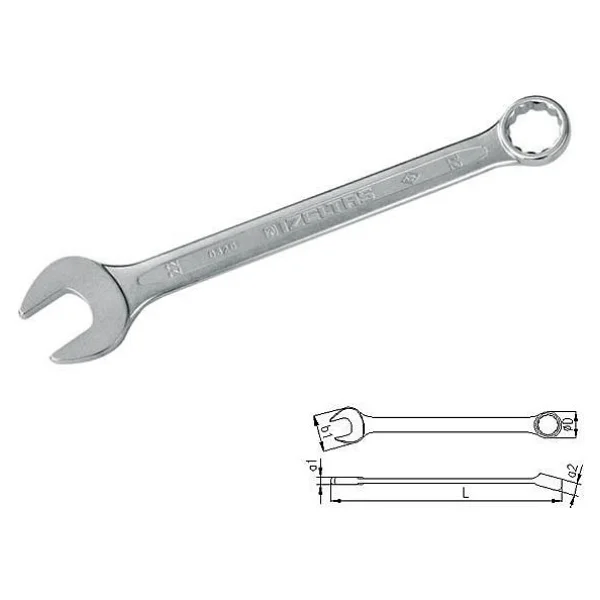 İzeltaş 0320 5.5 mm Kısa Kombine Anahtar - Görsel 6
