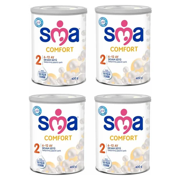 SMA Comfort 2 Devam Sütü 400 gr 4 Adet - Görsel 3
