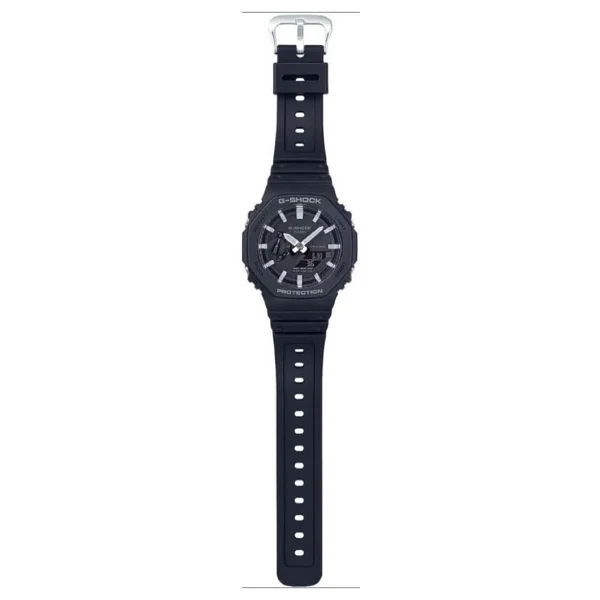 Casio G-Shock GA-2100-1A2DR Siyah-Mavi Erkek Kol Saati - Görsel 6