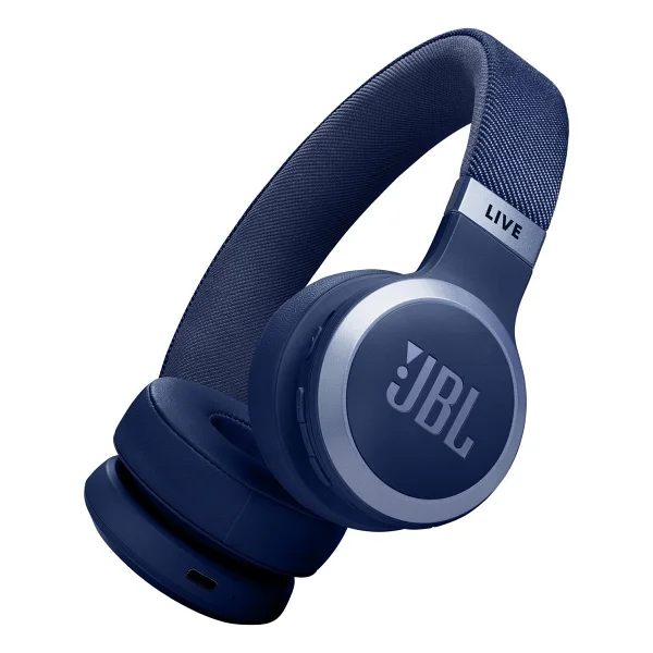 JBL Live 670NC Mavi Kulak Üstü Bluetooth Kulaklık - Görsel 3