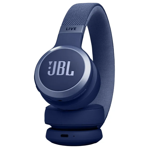 JBL Live 670NC Mavi Kulak Üstü Bluetooth Kulaklık - Görsel 4