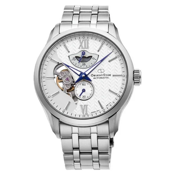 Orient Star Layered Skeleton RE-AV0B Çelik Kordon Erkek Kol Saati - Görsel 2