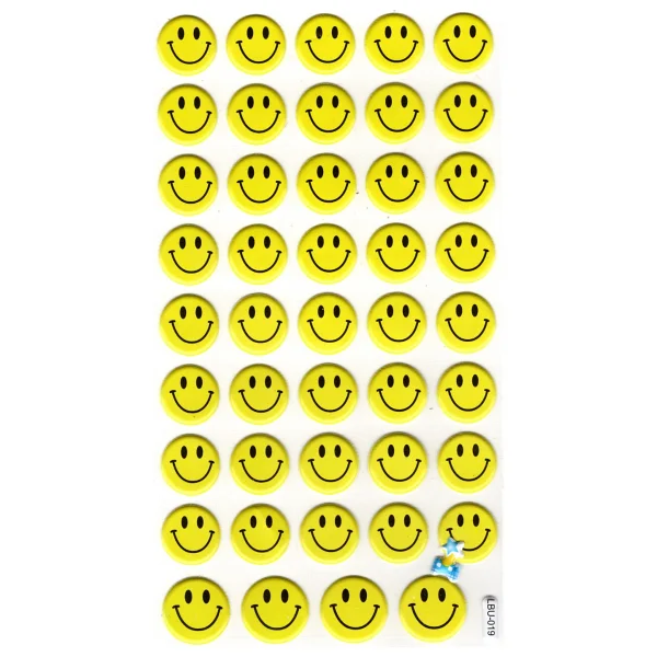 Limmy Sticker Kabartmalı Stiker Defter Planlayıcı Etiket LBU 019 17 x 9 cm Gülenyüz - Görsel 3