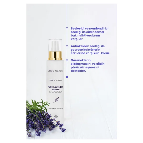 Bade Natural Doğal Lavanta Suyu Tonik 100 ml - Görsel 3