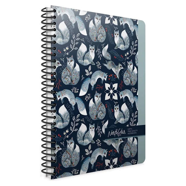 Gıpta North Star Spiralli Sert Kapak 17x24 120 Yaprak Çizgili Defter 5916 - Görsel 5