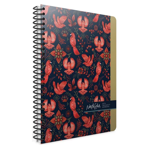 Gıpta North Star Spiralli Sert Kapak 17x24 120 Yaprak Çizgili Defter 5916 - Görsel 2
