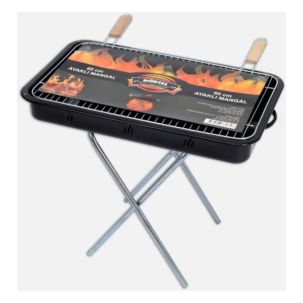 Dörtel Ayaklı Mangal 60 CM - Görsel 4