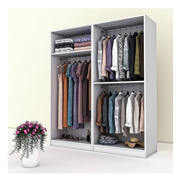 Dekorex MNT-411 4 Kapaklı Gardırop - Görsel 5