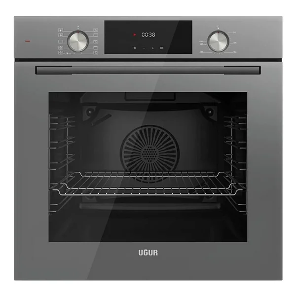 Uğur Fryart UAF 6011D GCPET Gri Ankastre Fırın - Görsel 6