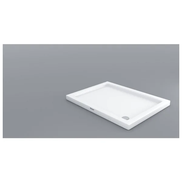 Shower Dikdörtgen Flat Duş Teknesi 90x100 - Görsel 6
