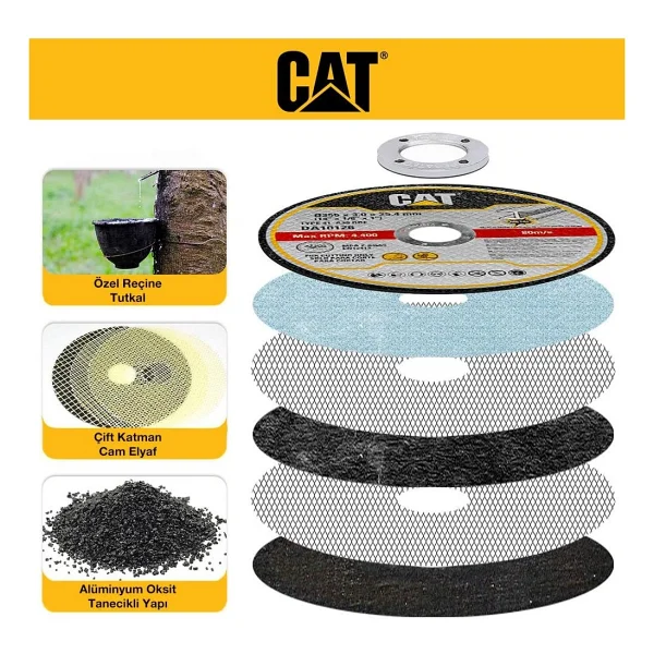 Cat Da10126 350Mm Universal Metal Profil Kesme Tasi - Görsel 8