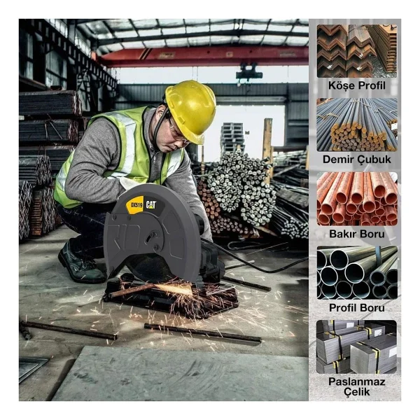 Cat Da10126 350Mm Universal Metal Profil Kesme Tasi - Görsel 9