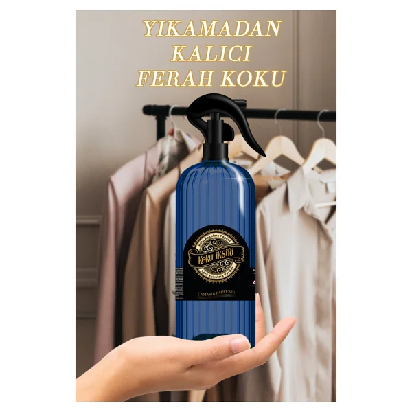 Koku İksiri Çamaşır ve Oda Kokusu Kalıcı, Ferah Kıyafet ve Kumaş Parfümü 400 ml - Görsel 2