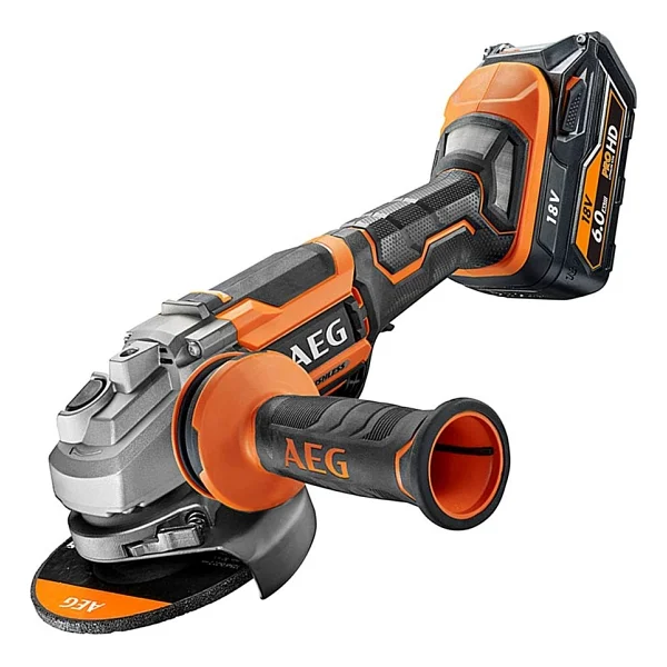 AEG BEWS 18-125BLPX2-602C Çift Akülü 6 Ah Taşlama Makinesi - Görsel 2