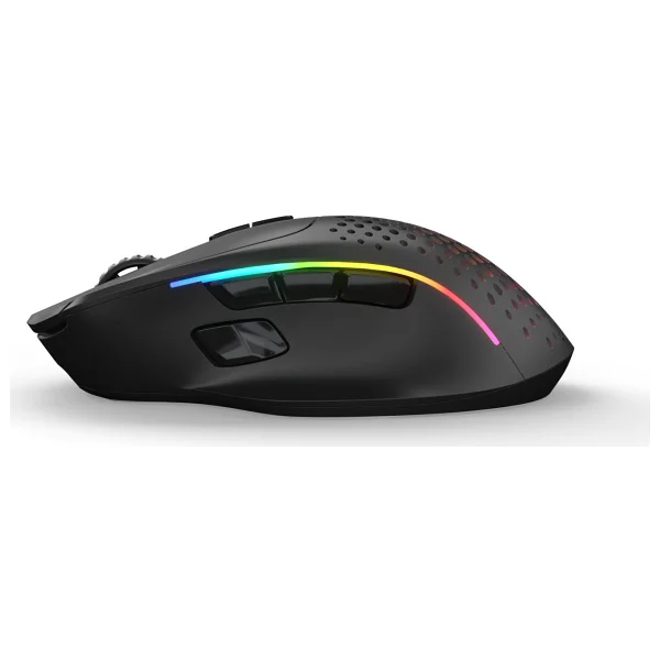 Glorious Model I 2 GLO-MS-IWV2-MB Siyah RGB Ergonomik Optik Kablolu/Kablosuz Oyuncu Mouse - Görsel 2