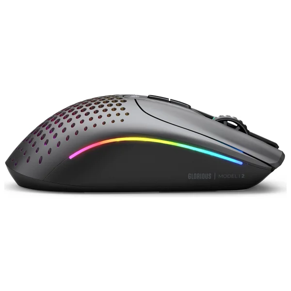 Glorious Model I 2 GLO-MS-IWV2-MB Siyah RGB Ergonomik Optik Kablolu/Kablosuz Oyuncu Mouse - Görsel 3