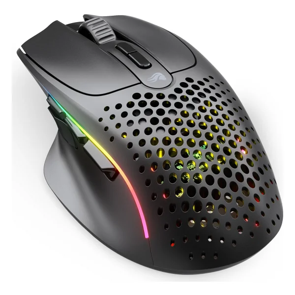 Glorious Model I 2 GLO-MS-IWV2-MB Siyah RGB Ergonomik Optik Kablolu/Kablosuz Oyuncu Mouse - Görsel 5