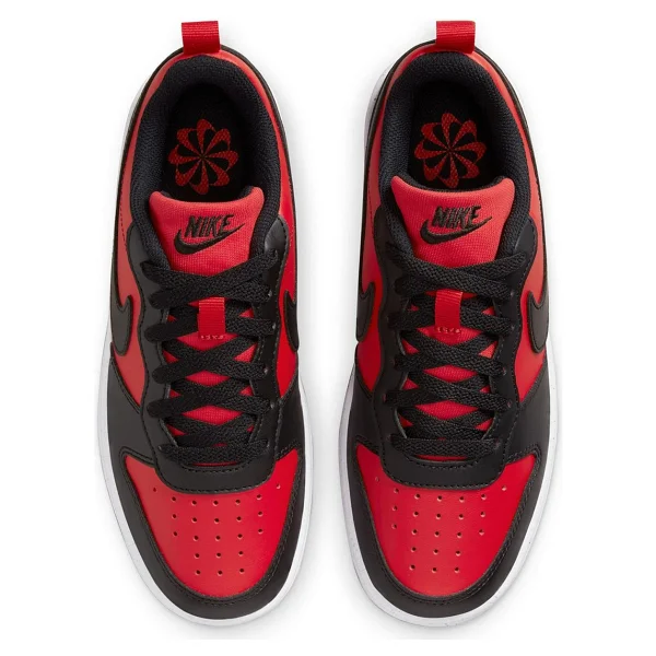 Nike Court Borough Low Recraft GS DV5456-600 Kırmızı Çocuk Spor Ayakkabı - Görsel 5