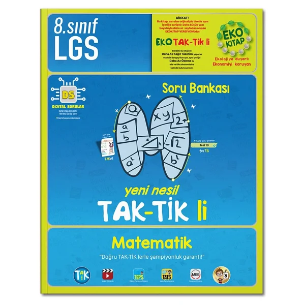 Tonguç Akademi Eko Taktikli 8. Sınıf LGS Matematik Soru Bankası - Görsel 2