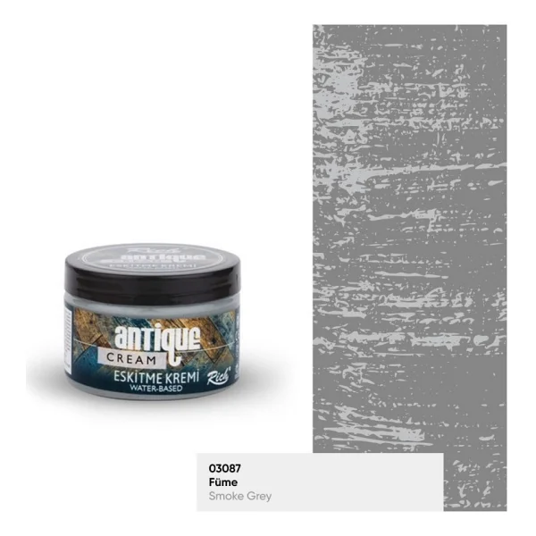 Rich Eskitme Kremi 4003 Füme 150 Cc Antique Cream - Görsel 2