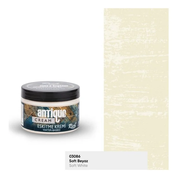 Rich Eskitme Kremi 4002 Soft Beyaz 150 Cc Antique Cream - Görsel 2