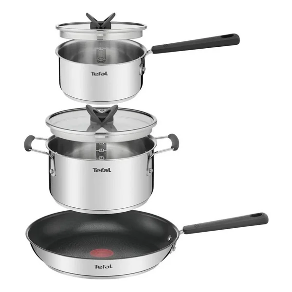 Tefal G737S544 Optispace 3 Parça Tencere Seti - Görsel 6