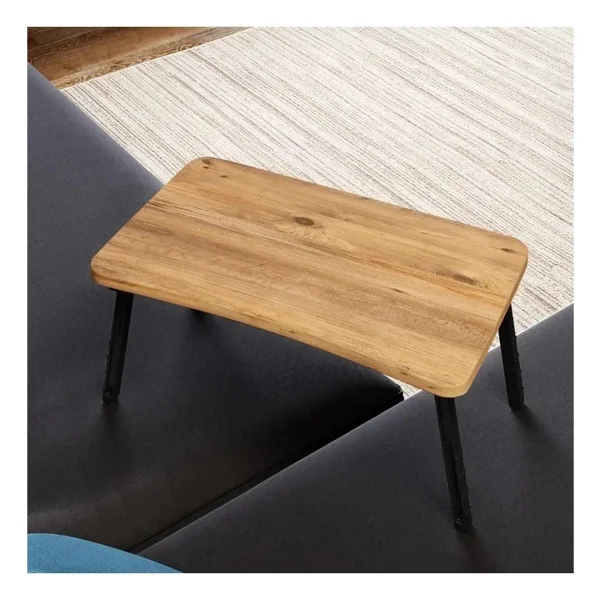 Kadın Girişimci Ve Üretim Kooperatifi Laptop Sehpası,masası, Katlanabilir Yatak,koltuk Üstü,kahvaltı,bilgisayar Sehpası Atlantik Çam - Ahşap - 59x 35 cm - Görsel 3