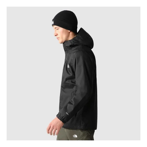 The North Face Quest Triclimate NF0A3YFHJK31 Su Geçirmez Kapüşonlu Siyah Erkek Mont - Görsel 3