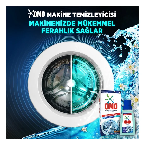 Omo Çamaşır Makinesi Temizleyicisi 200 ml - Görsel 6