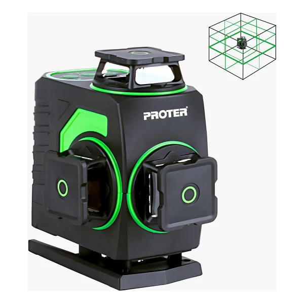 Proter PL 460 LS Çift Akülü Yeşil Lazer Hizalama - Görsel 4