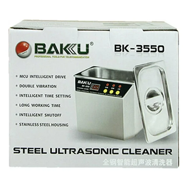 Baku BK 3550 Çelik Ultrasonik Temizleyici - Görsel 5